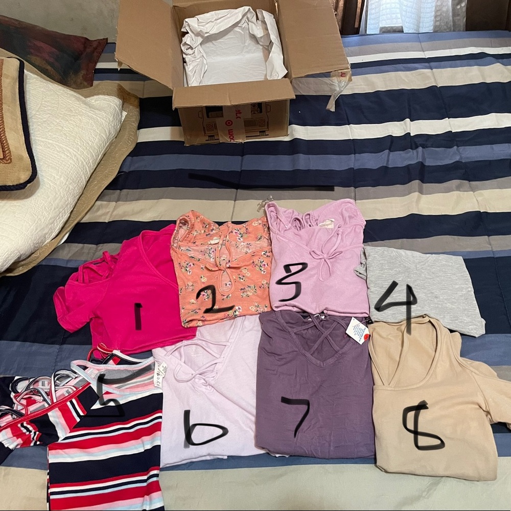 XS-M tops!! 8 shirts